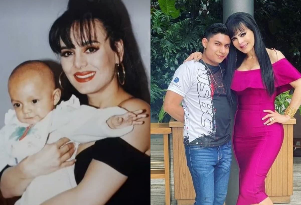 Joven recrea foto con Maribel Guardia 25 años después y ella reacciona