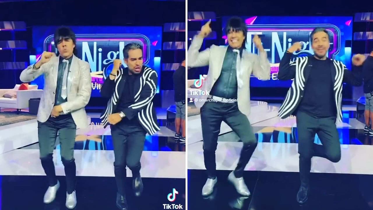 El Vítor se avienta bailecito al ritmo de la nueva canción de Omar Chaparro junto a él