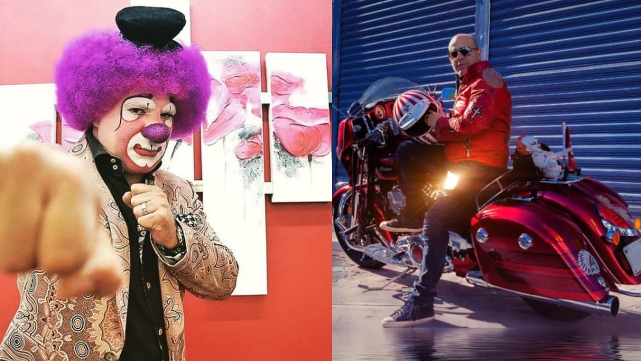 Sergio Verduzco es Platanito y así luce sin maquillaje.