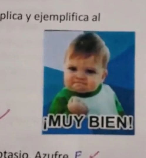 Una buena calificación