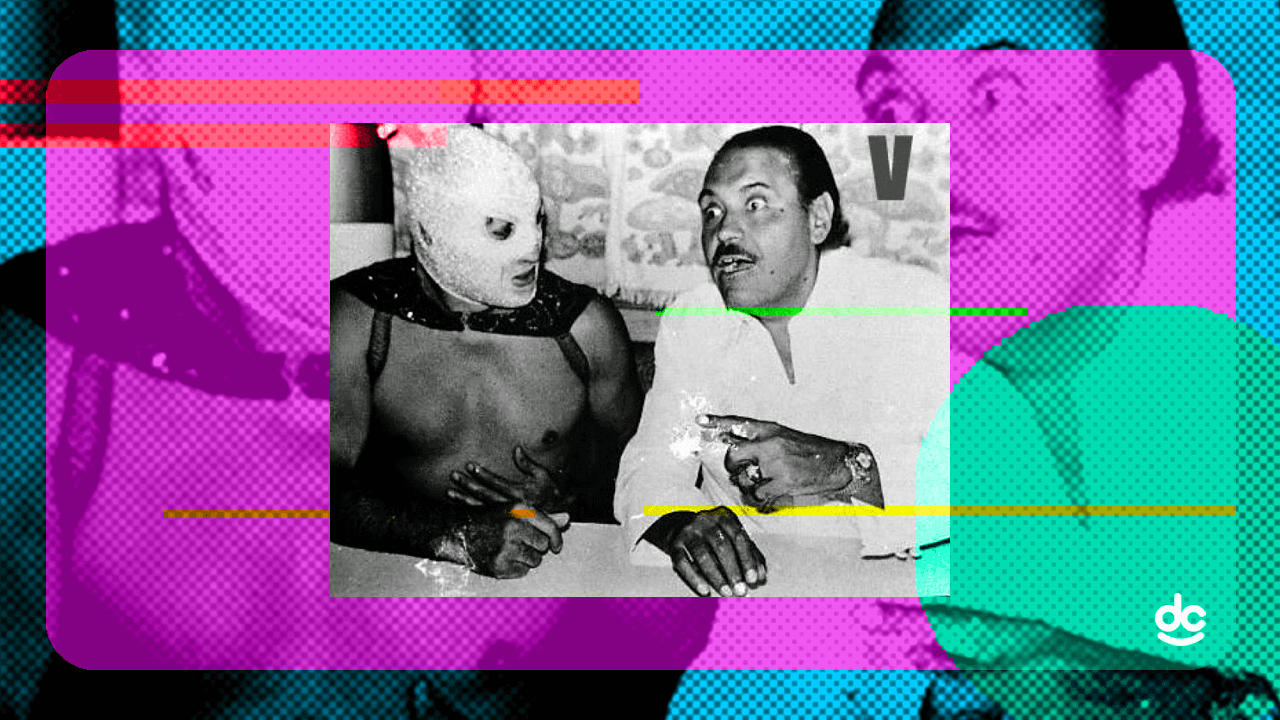 Capulina protagonizó 58 películas después de separarse de Viruta. Una de las más exitosas fue Santo contra Capulina (1969).