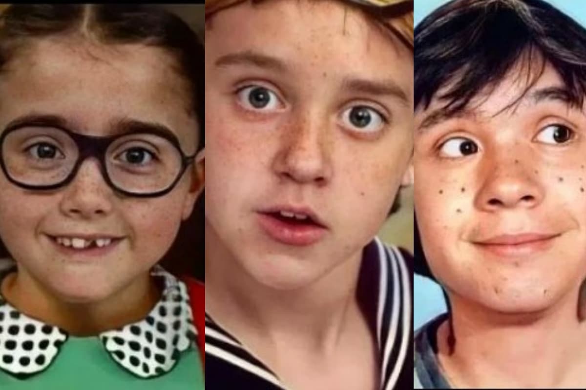 Así se vería el elenco de 'El Chavo del 8' si realmente fueran niños