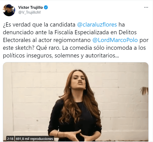 Marco Polo tuits de apoyo 2