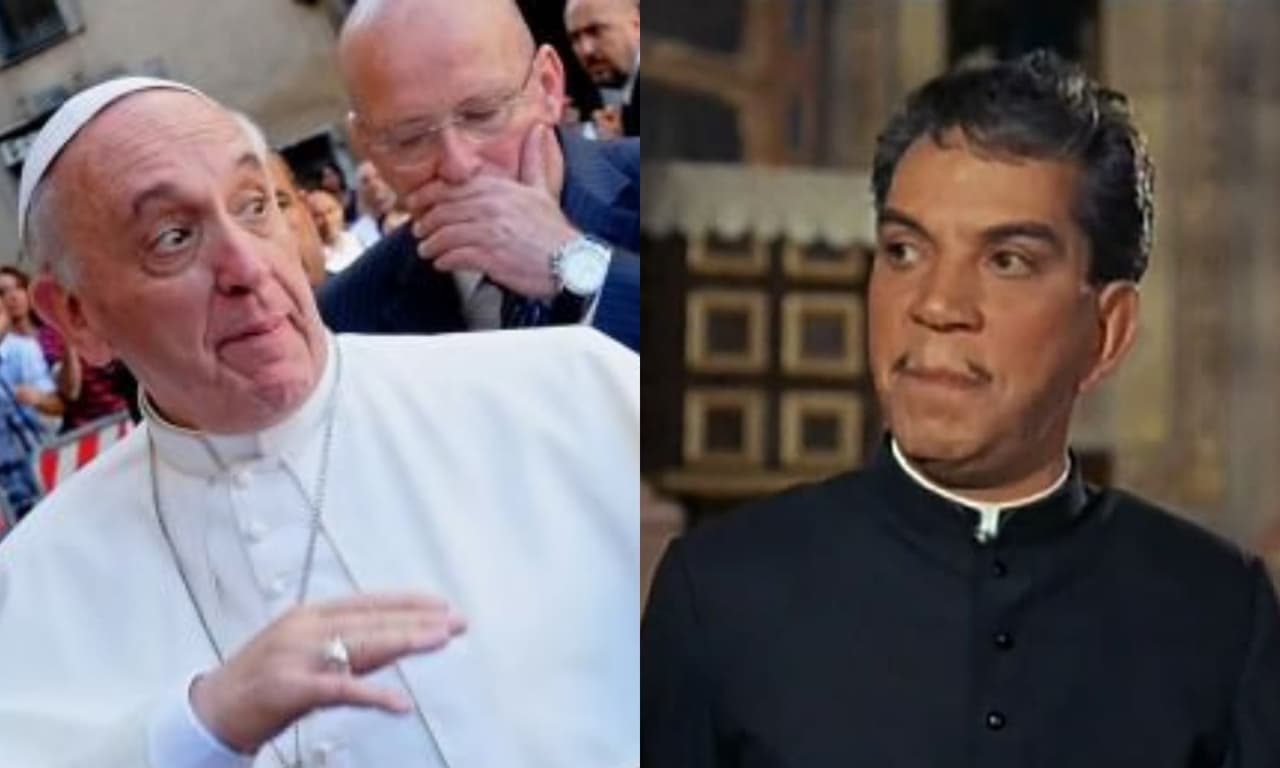 ¿Por qué El Papa Francisco rechazó la sotana de padrecito de Cantinflas?