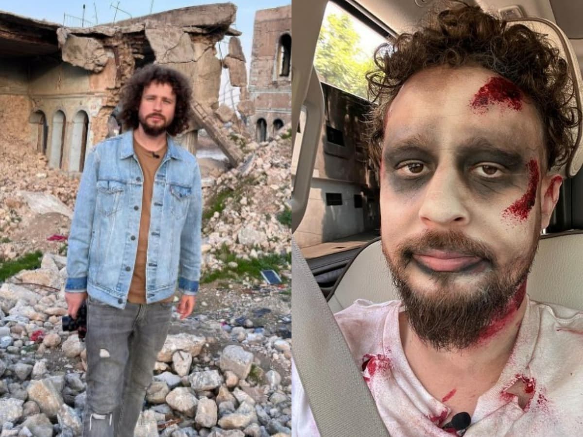 Luisito Comunica revela que fue "atacado" por zombis en la marcha