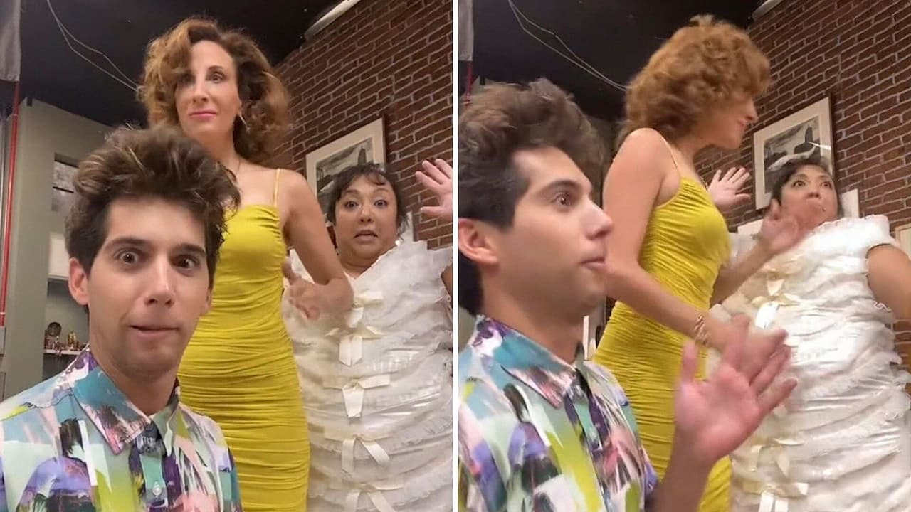 Como disco rayado: Fran, Toña y Chío se avientan gracioso reto de TikTok