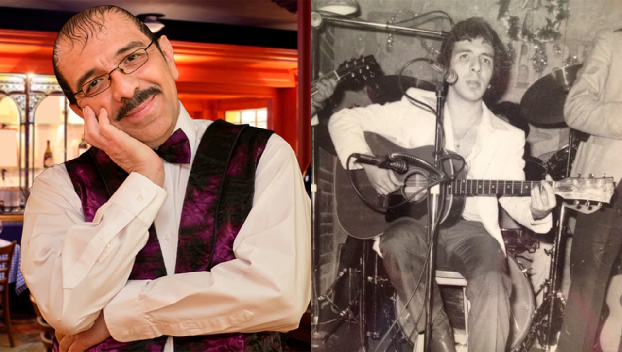 Así se veía Gustavo Mungia "Paul Yester" de joven y cuando iniciaba como músico