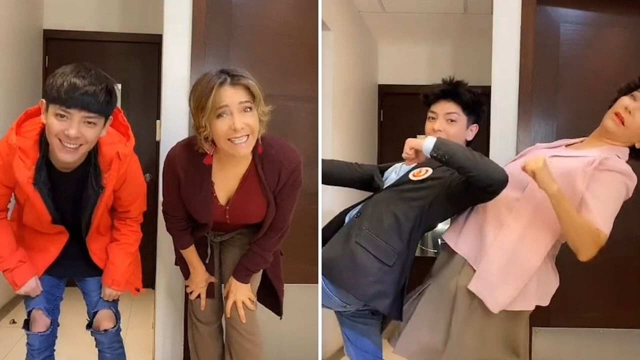 Doña Lucha y El Chino se reúnen en TikTok y sacan el perreo que llevan dentro