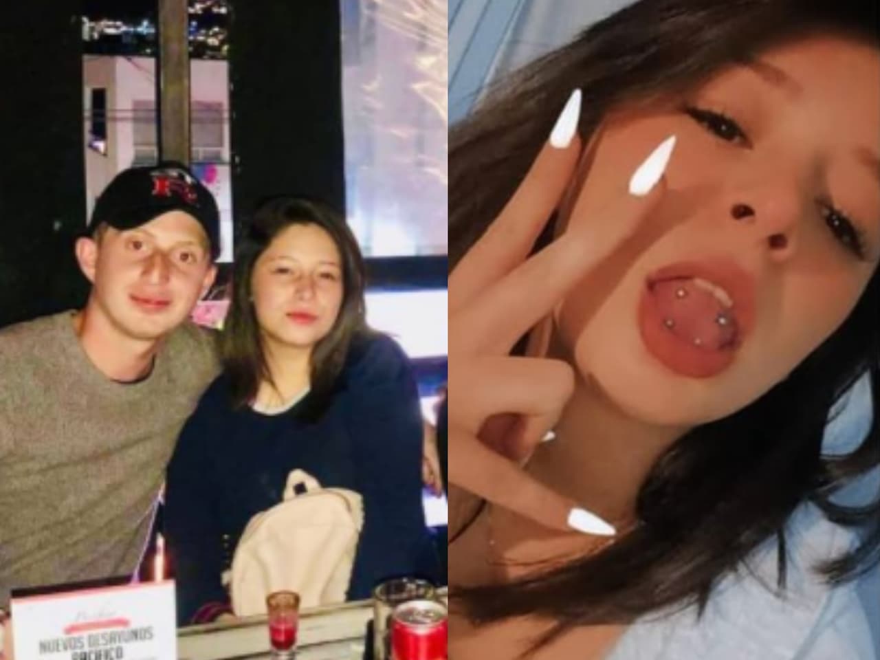 Octavio Ocaña y su ex novia Yoyis García