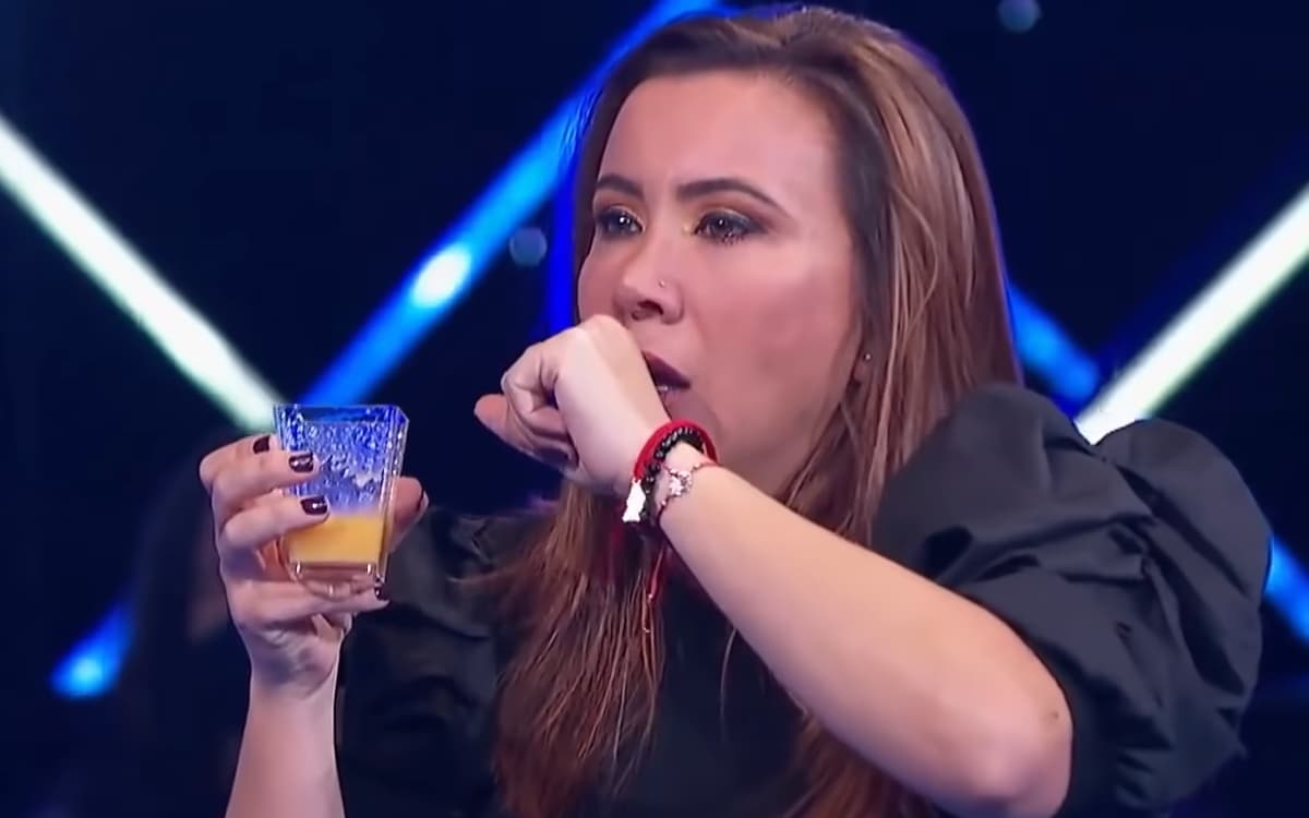 La integrante de Me Caigo de Risa le provó náuseas al resto del elenco y la invitada.