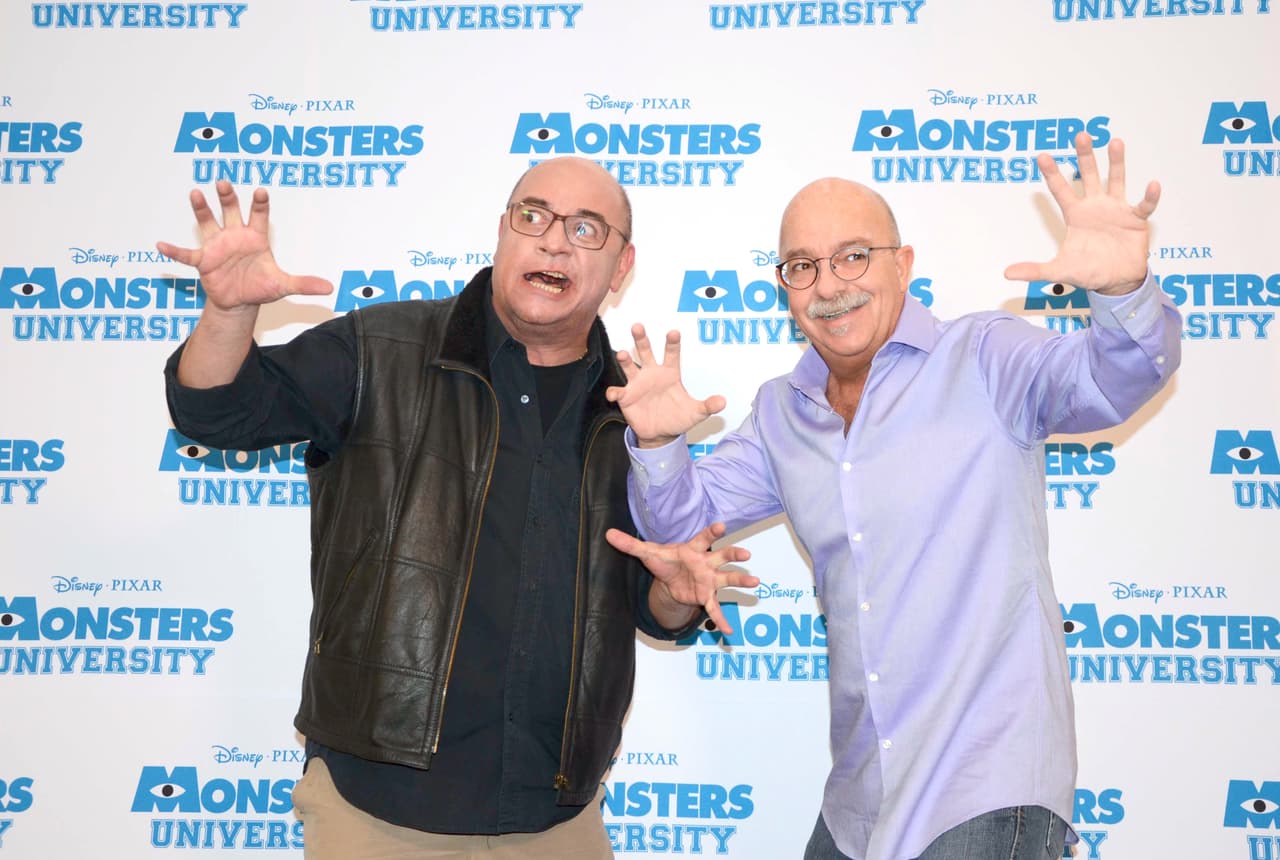 Este par de amigos son los mismísimos Víctor Trujillo y Andrés Bustamanate, quienes hasta han hecho doblaje juntos.
