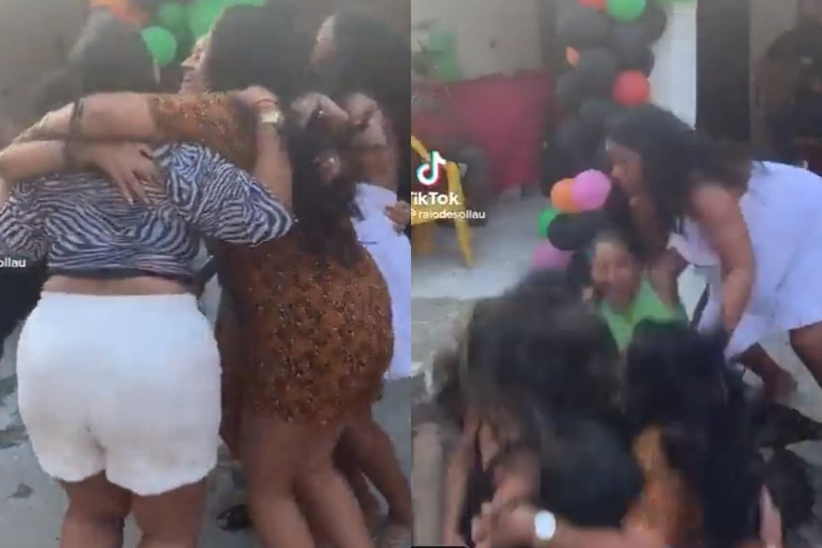 La fiesta se hizo viral en TikTok y redes sociales.