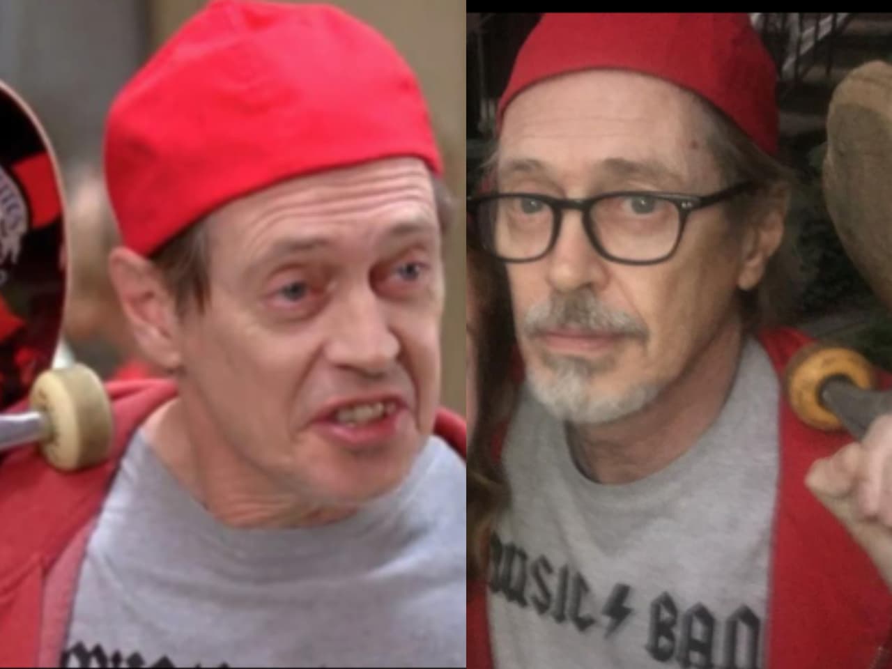 Steve Buscemi y su meme de la vida real