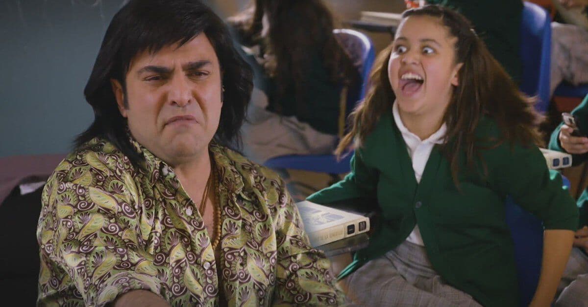 Albertano trabaja como maestro sustituto y una alumna lo hace llorar