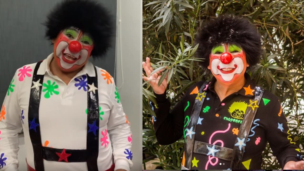 ¿Chuponcito sin maquillaje? filtran imágenes del verdadero rostro del payaso