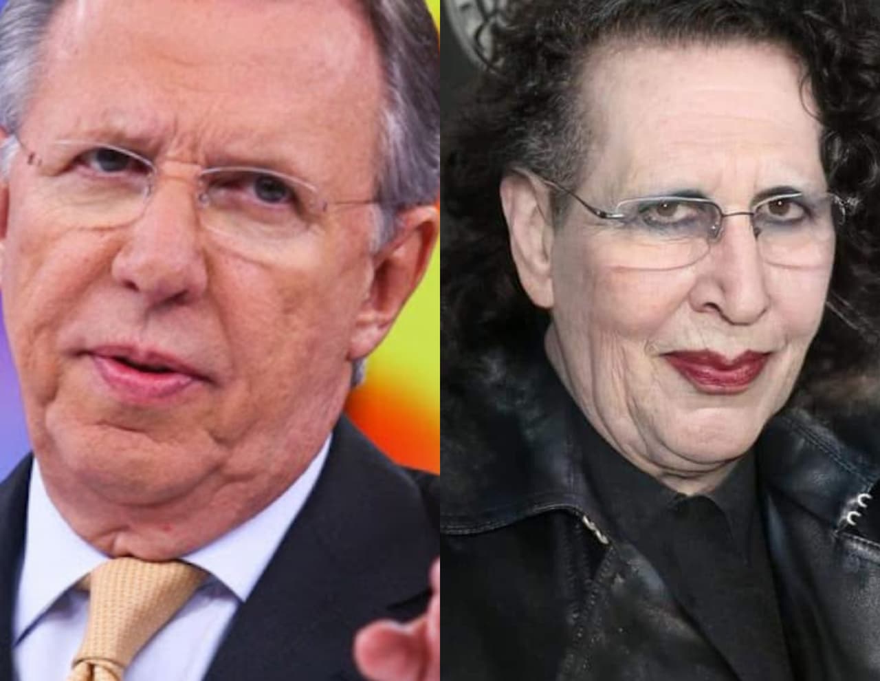 Foto de Marilyn Manson se vuelve viral por su extraño "parecido" con López-Dóriga