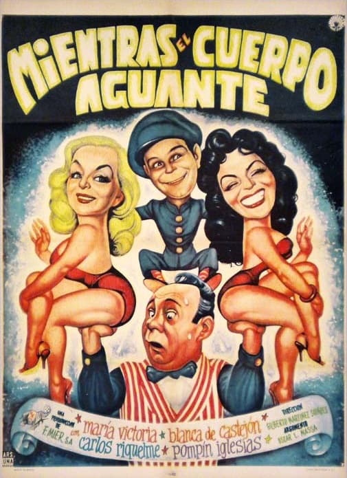 Con Pompin Iglesias tuvo una pareja cómica que se mantuvo por varias películas.