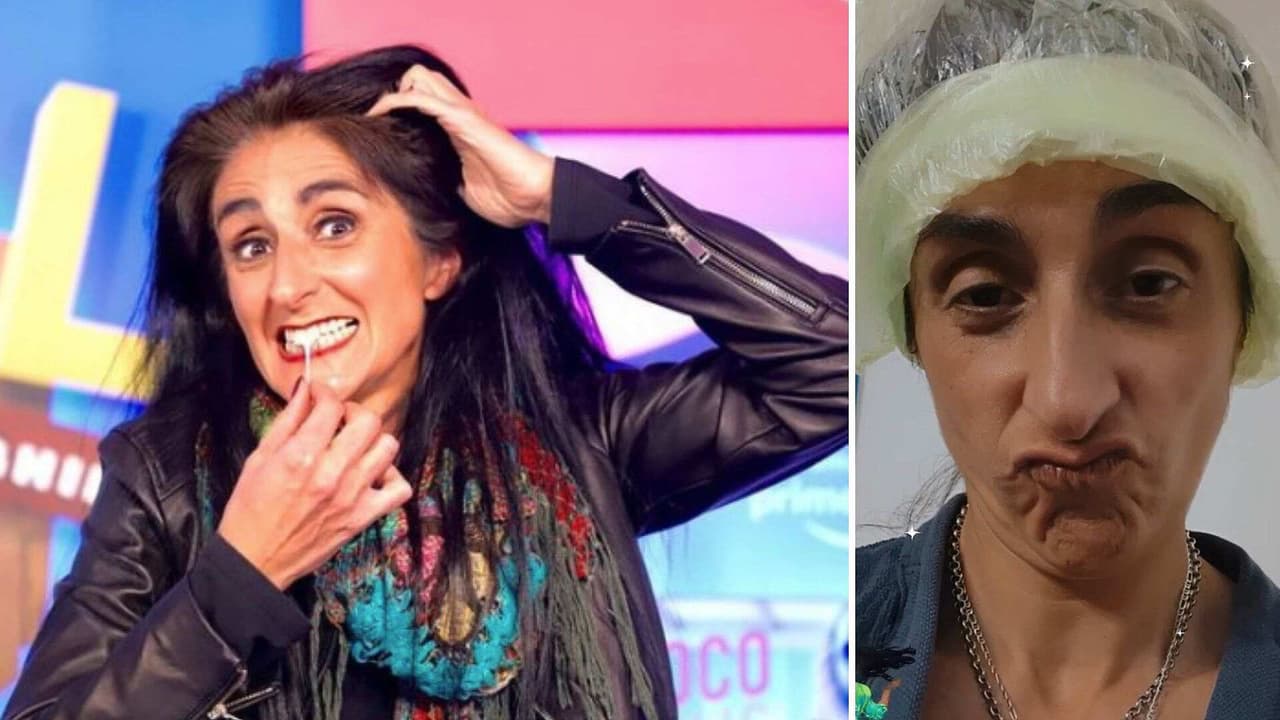 ‘Excelsa’ presume su rostro de modelo mientras se pinta las canas