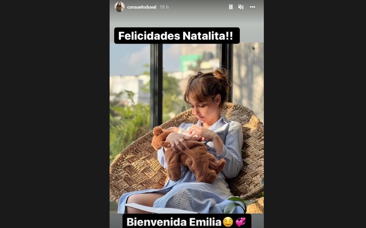 La intérprete de Federica le mandó un mensaje a su compañera Natalia Téllez y a su hija recién nacida.