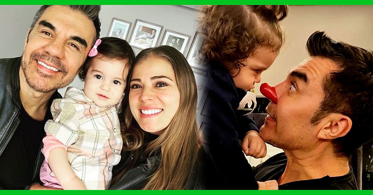 Adrián Uribe y su bebita Emily en 5 momentos tiernos y divertidos