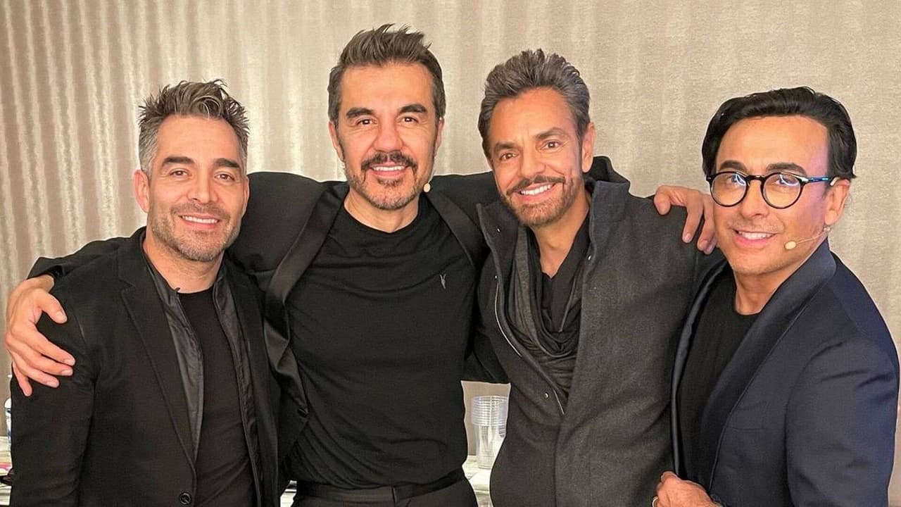 Omar Chaparro pone a bailar su éxito a Eugenio Derbez y Adrián Uribe