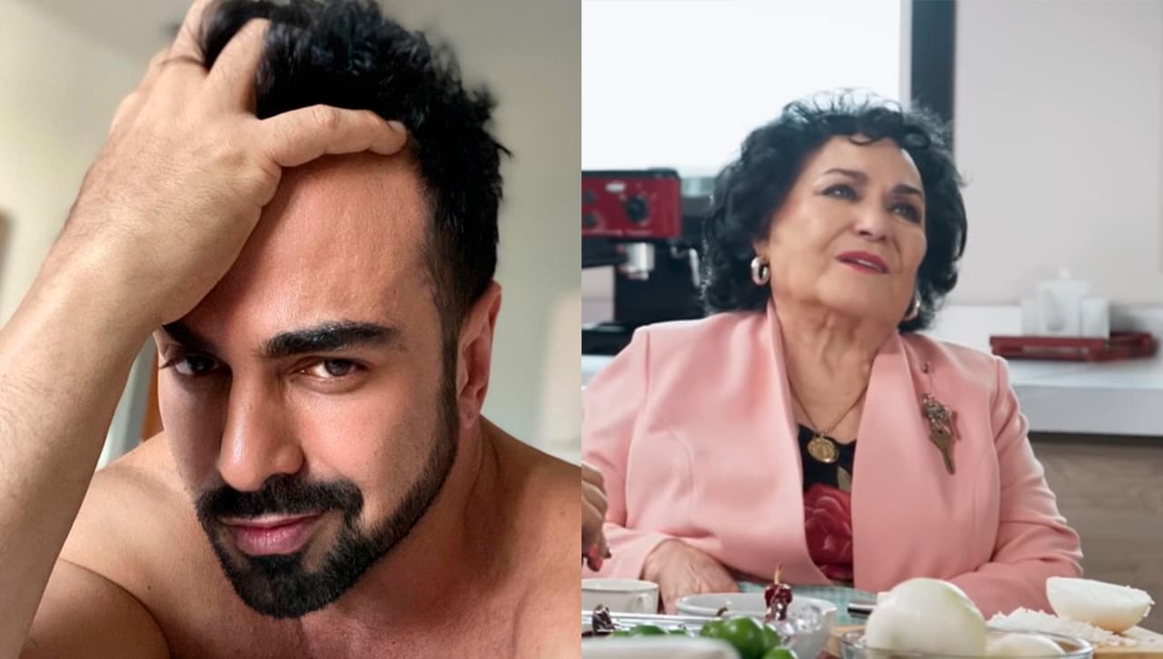 Albertano sube sensual foto y Carmen Salinas le responde que enseñe más