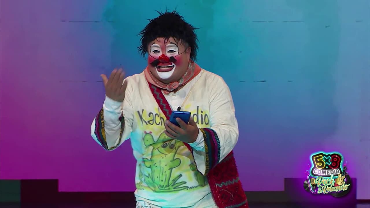 Kachetindio y su rutina en '5x8 Comedia: Rock and roleando'