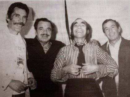 Algunos de los hermanos Valdés