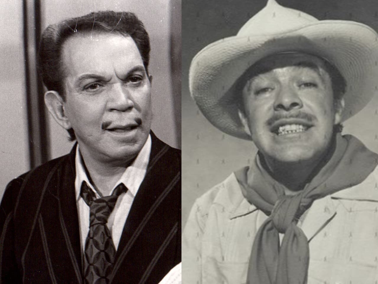 El cortometraje y la foto que reunió a Tin Tan y Cantinflas por única vez
