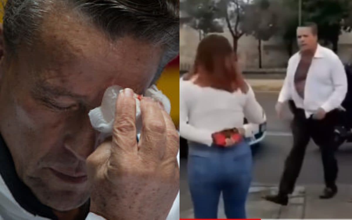 Alfredo Adame da su versión tras la pelea callejera y se dice inocente