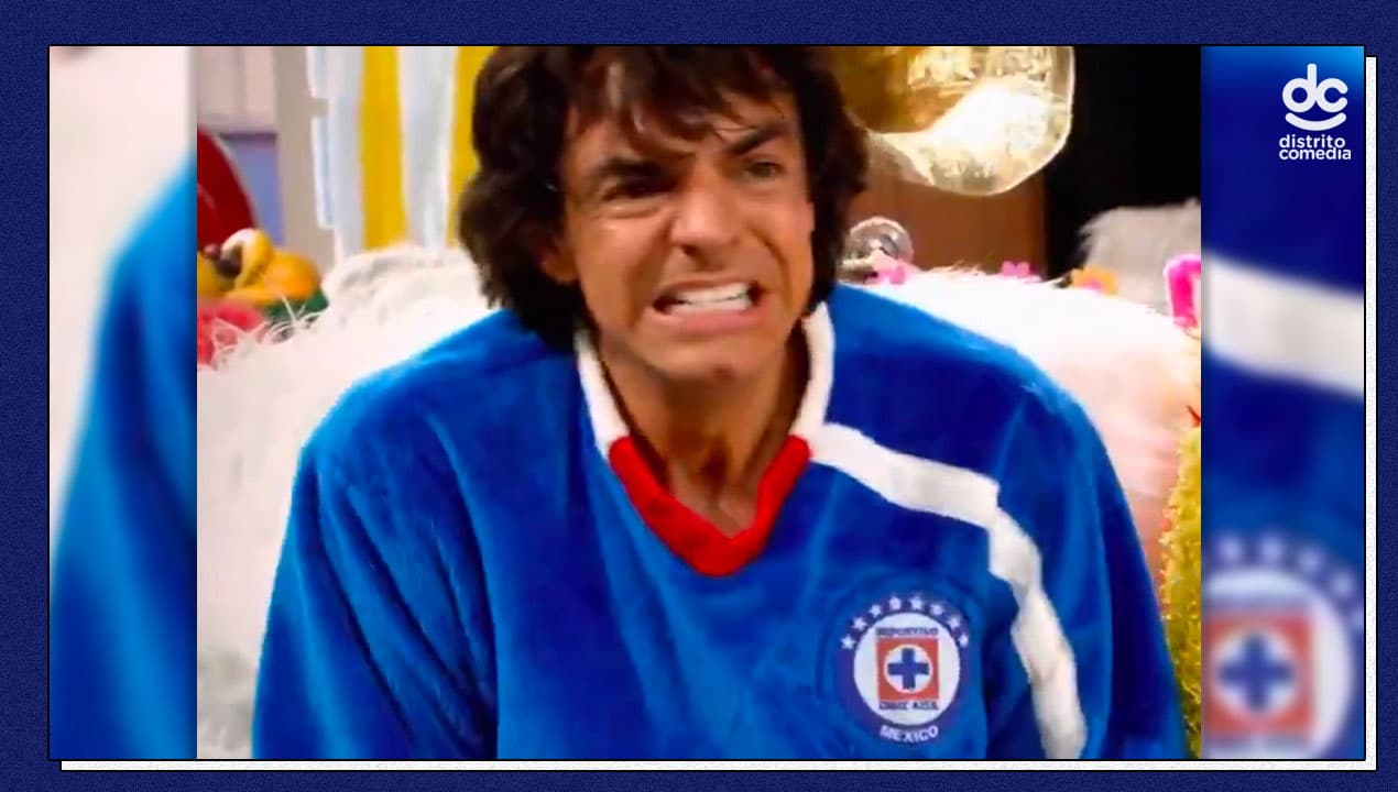 Eugenio Derbez ha sufrido con el Cruz Azul