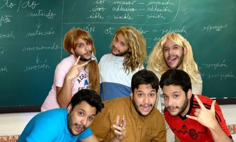 Paco de Miguel en la disco de las escuelas
