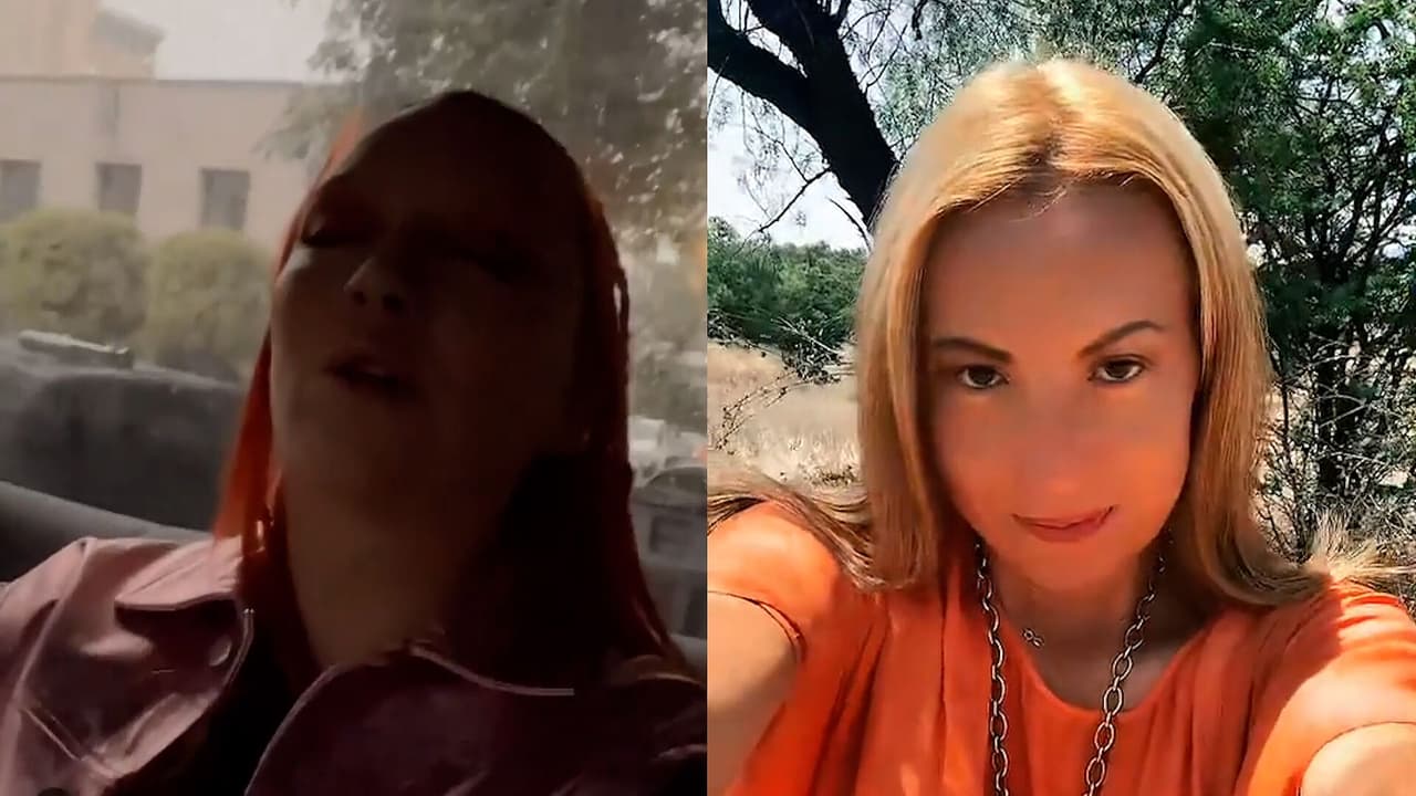 Regina Blandón imita a tiktoker que emana frecuencias electromagnéticas