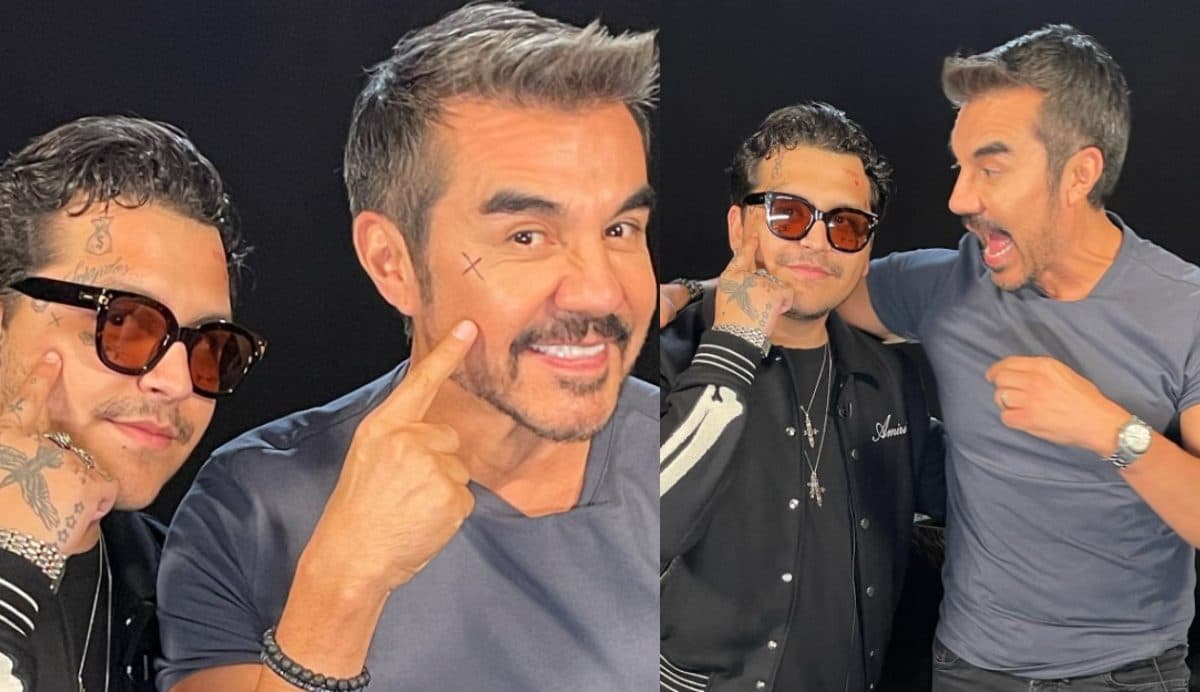 Adrián Uribe revela que tiene 'el mismo tatuaje' de Christian Nodal