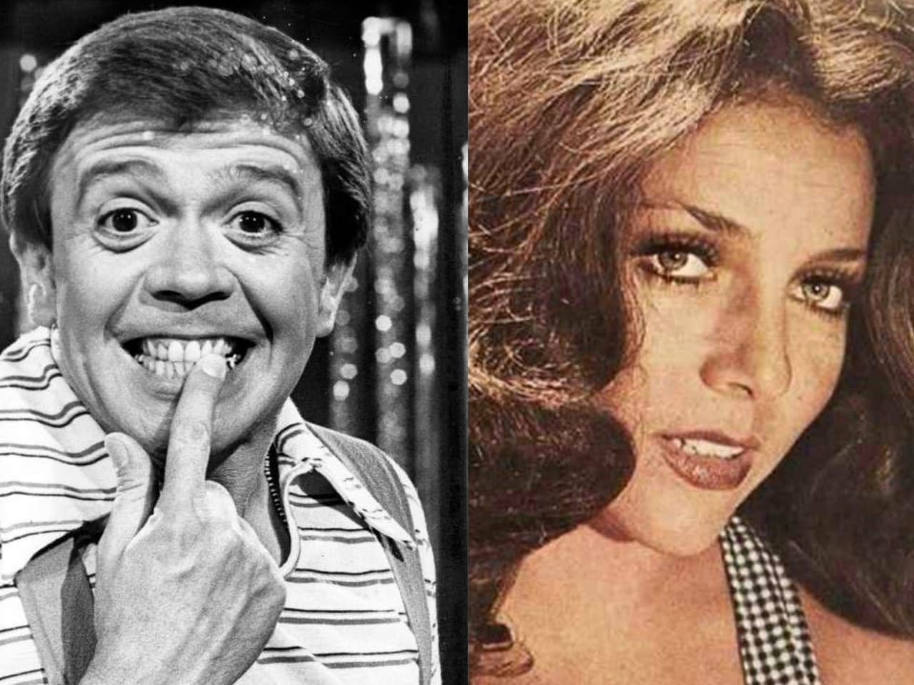 Se revela foto inédita de unos jóvenes Chabelo y Verónica Castro, juntos 'En Familia'