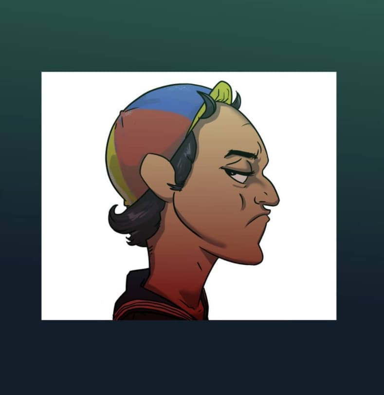 Así se ve este personaje en una versión como la del disco Demon Days.