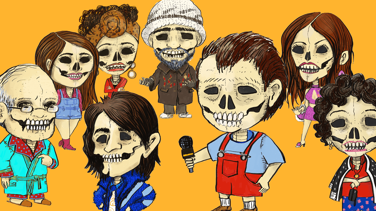 Las Calaveritas literarias de Distrito Comedia