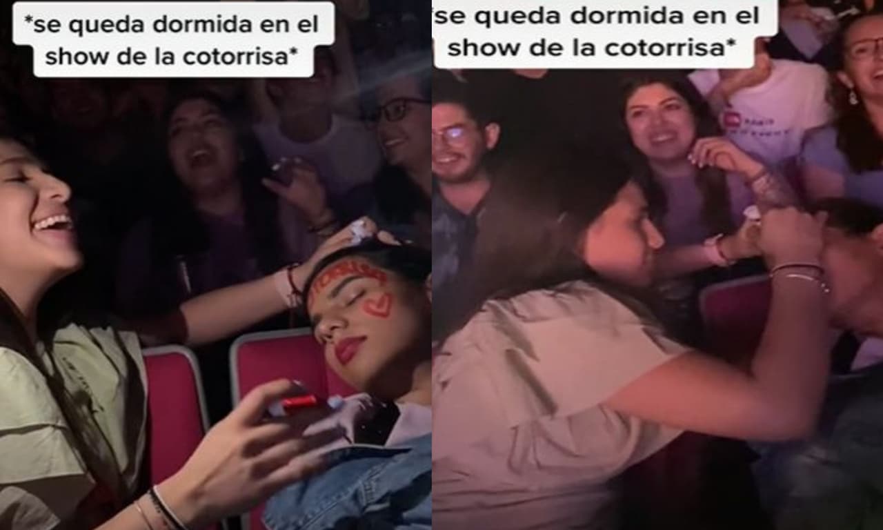 Le pintaron la cara con un plumón.