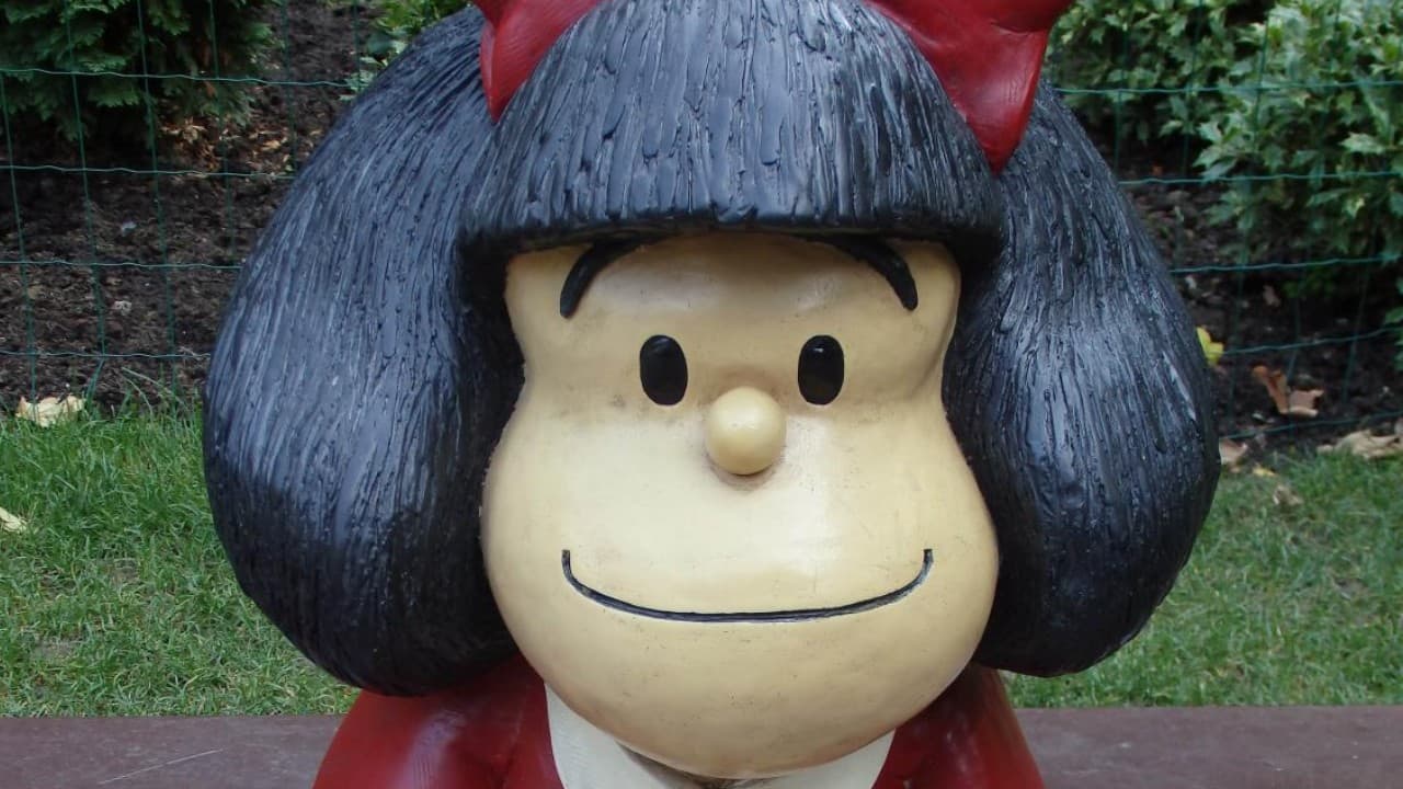 Estatua de Mafalda en Argentina