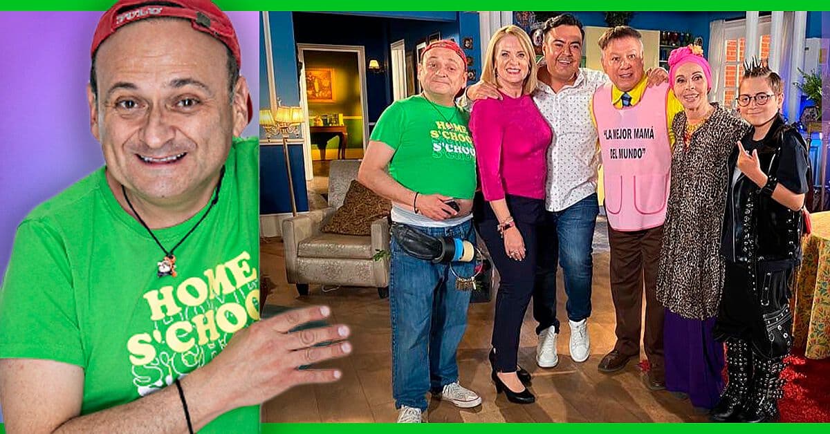 Vecinos: ¡Erika Buenfil hace parodia de Germán y le sale igualito!