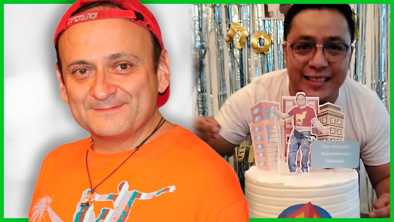 Fan de 'Vecinos' tiene fiesta temática de la serie con pastel de Germán