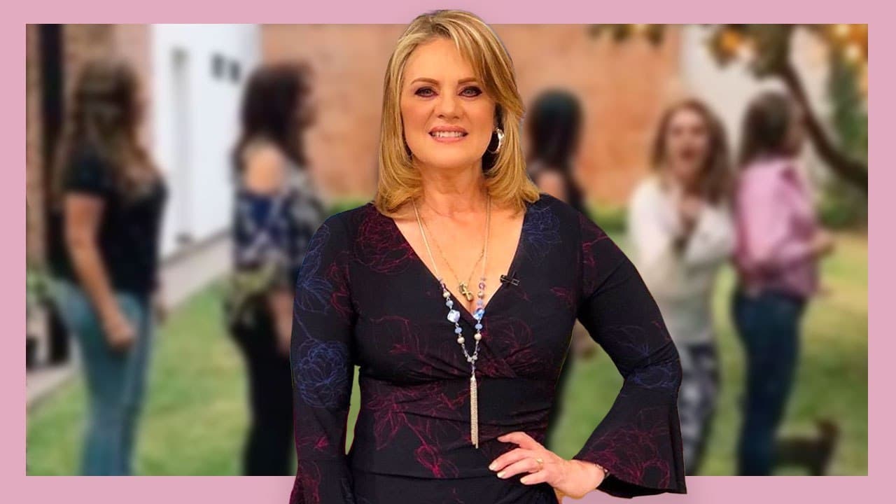 Erika Buenfil hace divertido baile de gallina con sus amigas