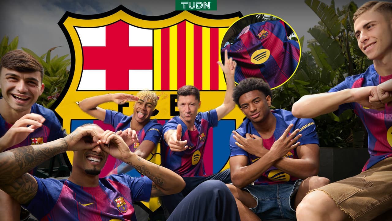 ¡Qué chulada! Así es la nueva e innovadora playera del Barça