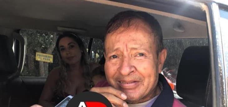 Sammy Pérez presentó a aquella misteriosa mujer como "su esposa".