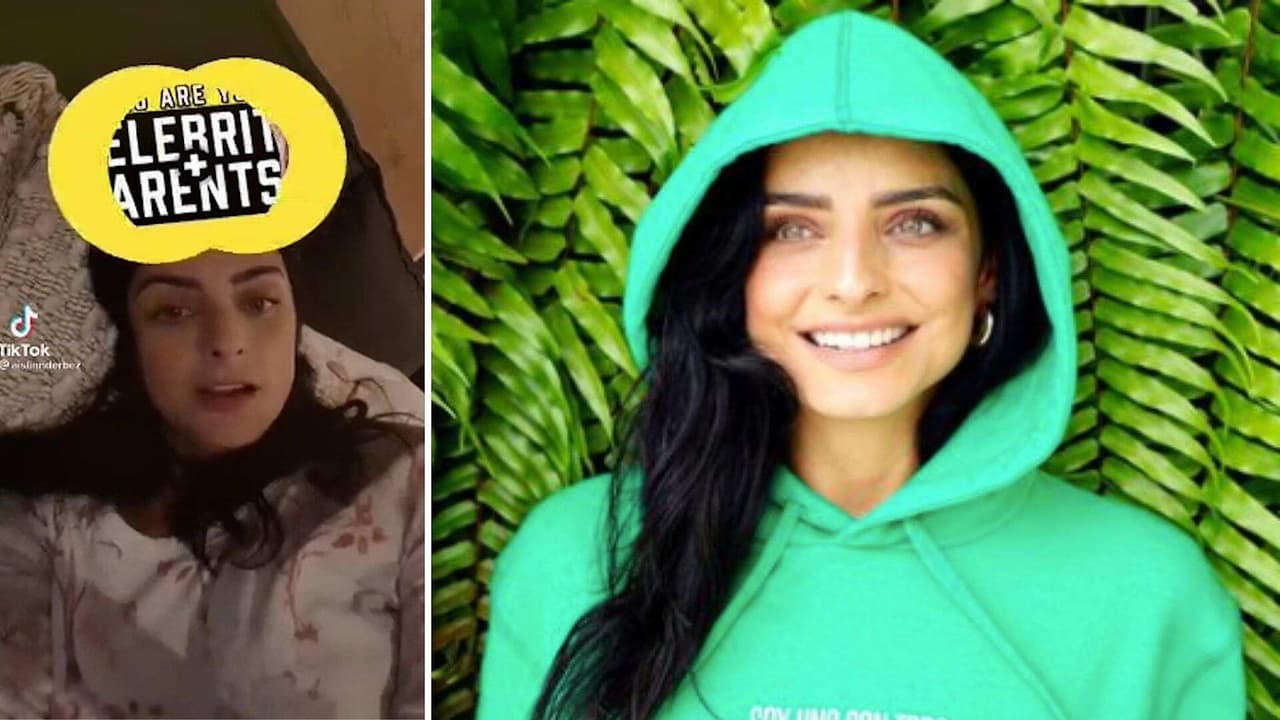 Aislinn Derbez descubre quiénes son sus ‘verdaderos padres’