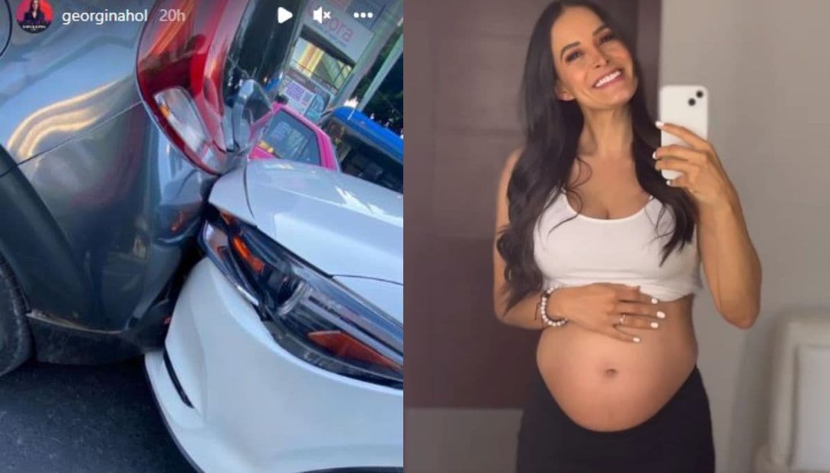 Vecinos: Gina Holguín tuvo accidente vial, revela el estado de su bebé