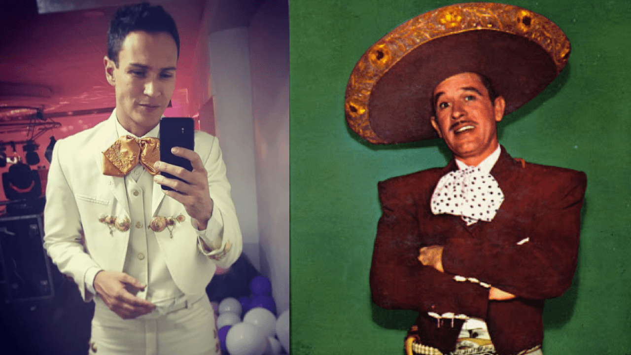 Markin ya se ha probado el traje de Mariachi, y no le queda nada mal. ¿Creen que podría ser Pedro Infante?