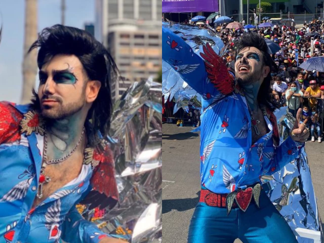 Los mejores momentos de Albertano en el Desfile de Día de Muertos