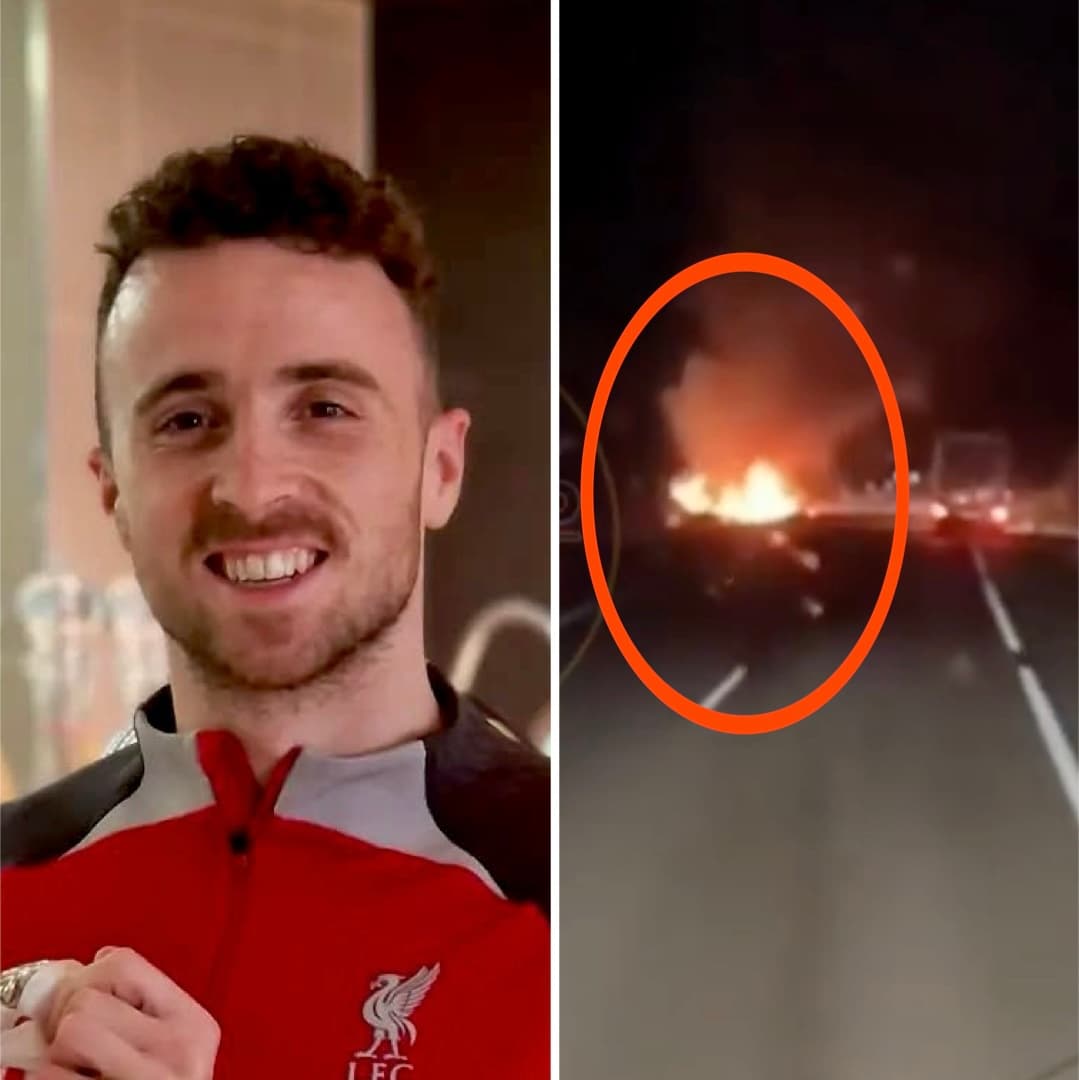 Muere Diogo Jota: las impactantes imágenes del accidente