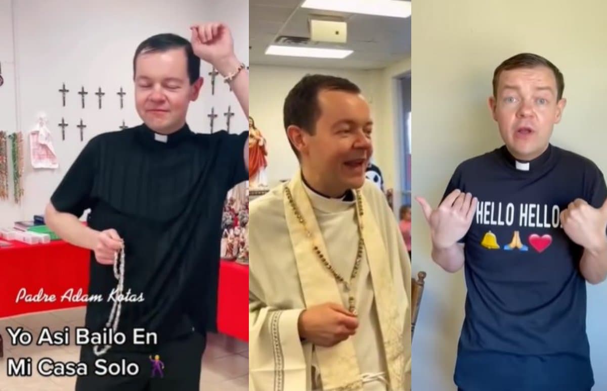 ¿Quién es Adam Kotas, el cura viral que perrea y sermonea con albures?